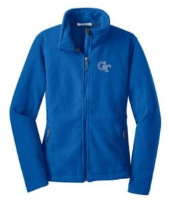 Royal Full zip fleece