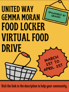 Restock the Locker Food Drive Poster