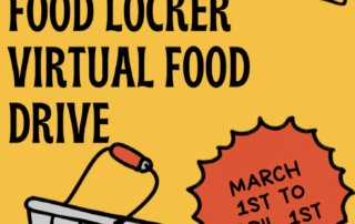 Restock the Locker Food Drive Poster