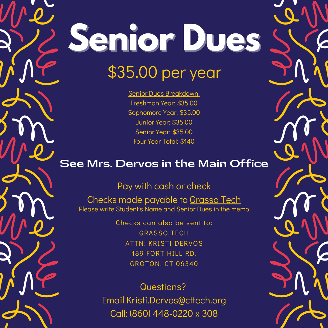 Senior Dues Notice