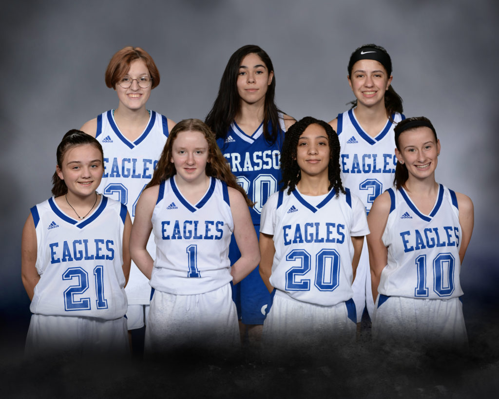 Grasso Girls Basketball team 2020
