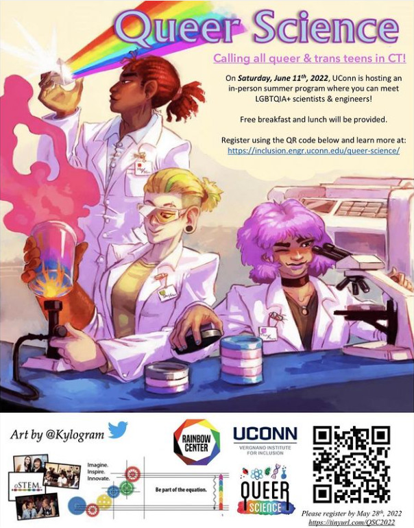 Queer Science Flyer - UCONN School of Engineering