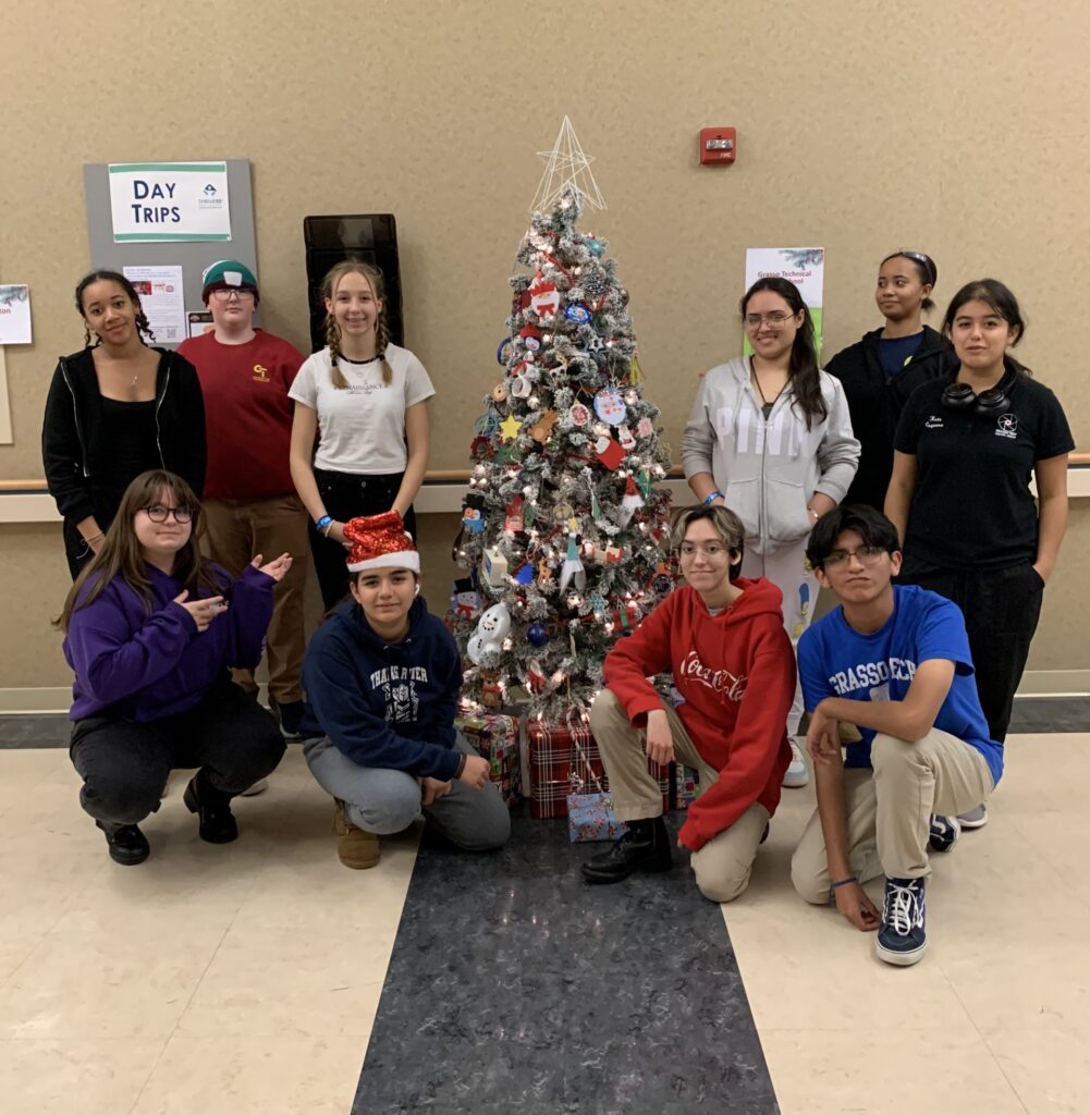 2023 Interact club was best in show again for the Holiday Tree decoration contest at the Groton Senior Center.